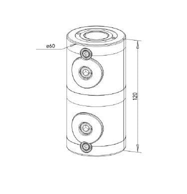 RHS pull down clamping tools