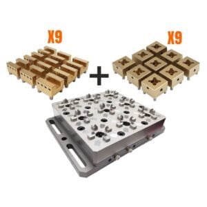 Erowa compatible 9 in 1 Tiny Pneumatic Chuck-Special Bundle Deal - Image 1