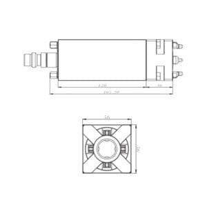 Erowa ER-034387 Compatible Quick Chuck 50 with extension rod - Image 4