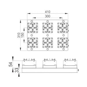 EROWA COMPATIBLE ER-037970 6 IN 1 CNC Pneumatic Chuck D100 RHS-E4355 - Image 5