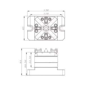 Erowa ER-012299 Compatible Rapid-action chuck on plate 80mm - Image 4