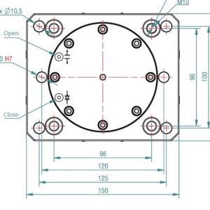 Automatic Pneumatic Self-Centering Vise - Image 2