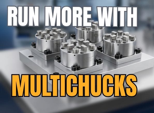 How to Reduce Downtime in Your CNC or EDM Shop with a Multi-Chuck System