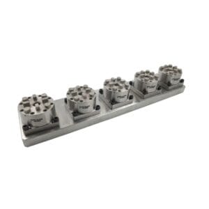 System 3R Compatible 3R-600.10-30 Macro 70 Multi 5 Pneumatic Chuck Precision Rail